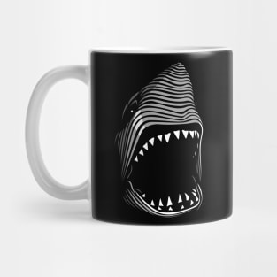 Lines killer shark Mug